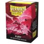 Dual Matte sleeves Dragon Shield (10X100) Fury 'Alaric, Crimson King'