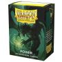 Dual Matte sleeves Dragon Shield (10X100) Power Metallic Green