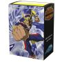 GJG100 Matte Art- All Might Punch - sleeves