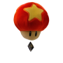 Super Mario Galaxy -Super Mushroom pluche