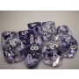 Nebula Black/White Set of 10 D10