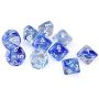 Nebula Dark Blue/White Set of 10 D10