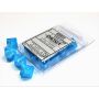 Luminary™ Sky/silver Set of Ten d10's