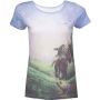 NINTENDO - ZELDA OCARINA OF TIME FEMALE T-SHIRT LARGE