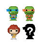 Bitty POP: TMNT- Leonardo 4PK w/CHASE