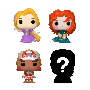 Bitty POP: Disney Princess- Rapunzel 4PK w/CHASE