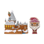 POP Town: Harry Potter Gingerbread– Dumbledore & Hogwarts