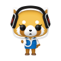 Animation#97 -Aggretsuko-Aggretsuko with headphones