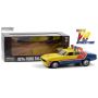 Mad Max- First of the V8 Interceptors (1979) - 1974 Ford Falcon XB 4-Door Sedan M.F.P. - Yellow 1:18