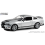 1:18 2011 Shelby GT500 - Ingot Silver with Black Stripes
