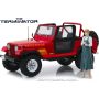 The Terminator- Sarah Connor’s Jeep CJ-7 Renegade with Sarah figurine-1:18 Artisan Collection