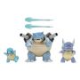 Pokémon battle figure Multipack 3 Pack Squirtle EVOLUTION