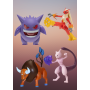 Pokémon battle Feature figure Assortment wave 16 (4pieces)