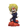 XXRAY: One Piece Sanji Wanted Series 15 Cm