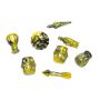 PolyHero Dice Rogue 8 Dice Set Slick Serpent (PHD2282)