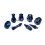 PolyHero Dice Rogue 8 Dice Set Midnight Blue (PHD2284)