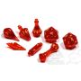 PolyHero Wizard 8 Dice Set Dragonfire