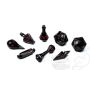 PolyHero Wizard 8 Dice Set Shadow