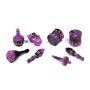 PolyHero Dice Bard Set Violet Lullaby