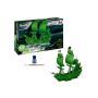 Ghost Ship easy-click-system with "Night Color" Glow in the Dark Paint