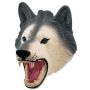 Flocked Hand Puppet Wolf