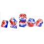 Dice Set - Star Spangled Banner (8 dice)