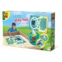 Zand speelmat - Water en wegen - Tapis de jeu sur sable - Eau et routes