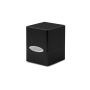 Satin Cube Jet Black