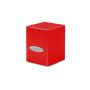 Satin Cube Apple Red