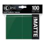 Eclipse Matte Standard Sleeves Forest Green 100ct