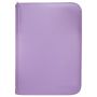 Vivid 4-pocket zippered Pro-Binder Purple
