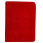 Vivid Deluxe 9-pocket zippered Pro-Binder Red
