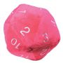 Jumbo D20 Novelty Dice Plush: Hot Pink
