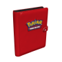 Pokémon Premium red snap 4-pocket binder