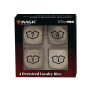 Deluxe 22MM Plains Loyalty Dice Set with 7-12 for Magic: The Gathering