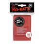 Pro Matte Small Sleeves Red Display (10x60)