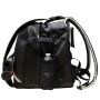 Ultra PRO Citadel Backpack: Black with Silver Trim