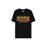 Stranger Things - Fire logo Men Short Sleeved T-shirt
