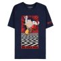 One Punch Man -Blue Short Sleeved T-shirt