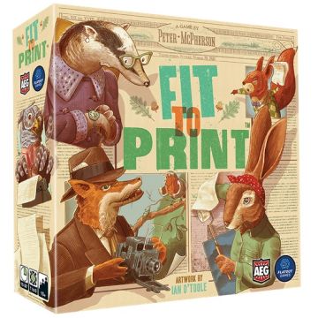 Fit to Print - board game