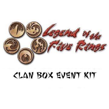Legend of the Five Rings CCG: Clan Box Event Kit