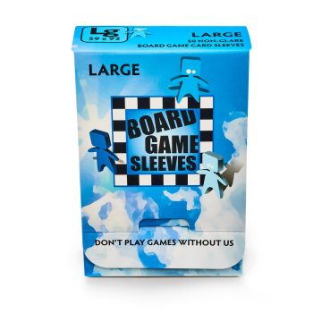 Board Game Sleeves Non-glare - Large (59x92mm) 50x10p