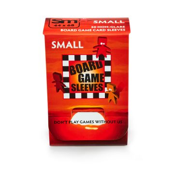 Board Game Sleeves Non-glare - Small (44x68mm) 50x10p