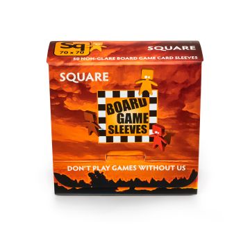 Board Game Sleeves Non-glare - Square (69x69mm) 50x10p