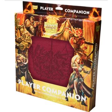 Dragon Shield Player companion Blood Red- accessory