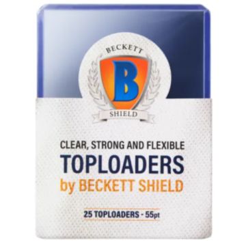 Beckett Shield card sleeves Toploader 55pt