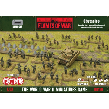 Minefields and Anti-tank Obstacle - Scenery