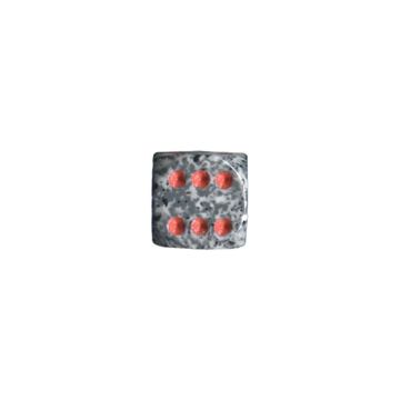 Speckled 12mm d6 with pips Dice Blocks (36 Dice) - Granite