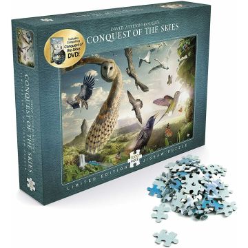 David Attenborough's Conquest of the Skies 1,000 piece puzzle + DVD
