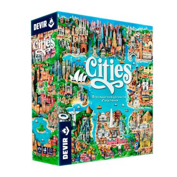 Cities - board game